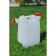 Food canister "Barry", 10 l, with a drain, white