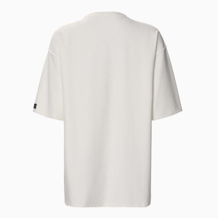 Women's T-shirt MIST BASE, L-XL size, milk color-4