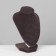 Bust for jewelry, 10 × 7.5 × 15 cm, h = 15 cm, phlock, color gray graphite