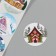 New Year Stick Paper "Cozy houses" d = 2.5 cm 252 pcs in roll