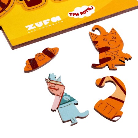 Wooden figured puzzle "Compote", Kids S-4