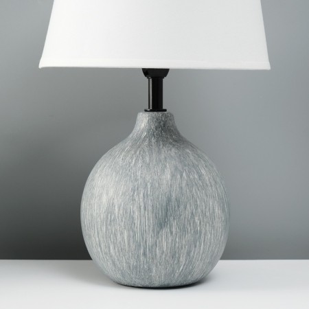 Table lamp "Thesis" 1x40W E14 gray 20x20x32cm-2