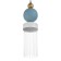 Lamp Bayerlux "Wendd" LED gray 15x15x55-150 cm