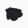 Double children's mittens, black color, river 14