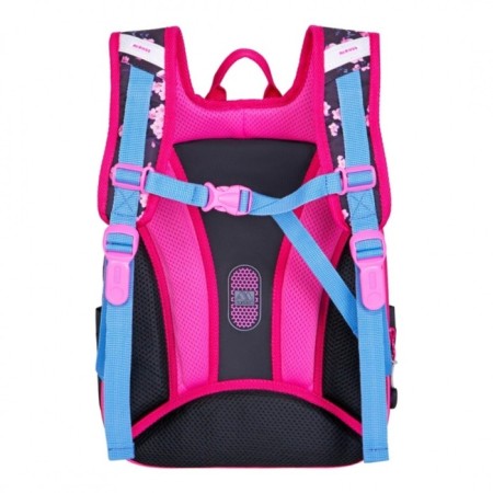 Frame backpack 36 x 28 x 11 cm, Across 198, filling: bag, purple ACR22-198-5-3