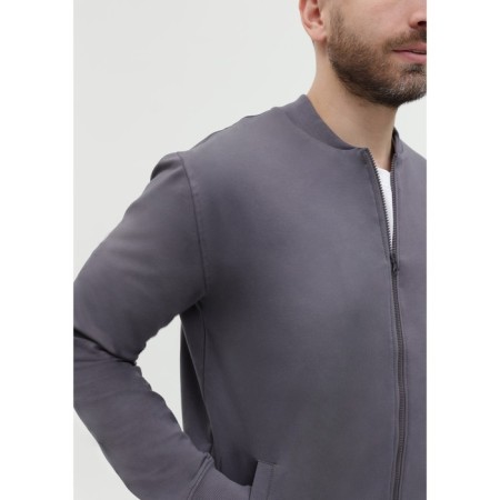 Unisex sweatshirt, size 52, dark gray color-8