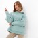 Hoody women Minaku: Casual Collection Color Mint, size 50-52