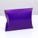 Folding box, pillow, purple, 15 x 11 x 3 cm,