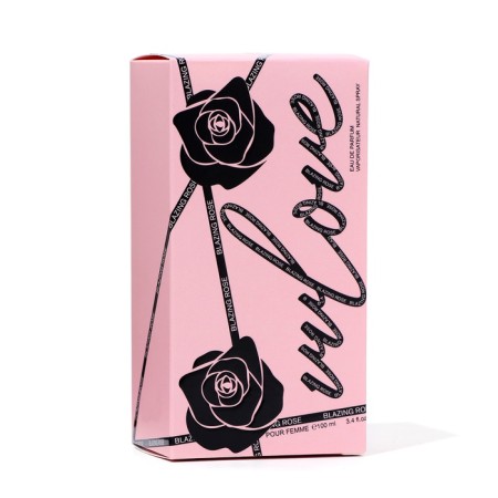 Women's toilet water Blazing Rose, 100 ml-4