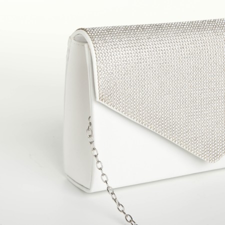 Female bag on a magnet, white color-3
