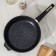 Granite Star pan, d = 28 cm, removable handle, anti -stick coating, black color
