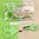 Manicure set for the smallest “fox” (scissors+forceps+saw)