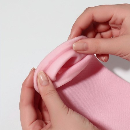 Moisturizing set, gloves/socks, one size, pink color-4