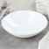 Deep plate luminarc harena, d = 20 cm, glass ceramic, white color