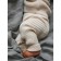 Children's pants Pure Love Comfy, height 80 cm, milk color