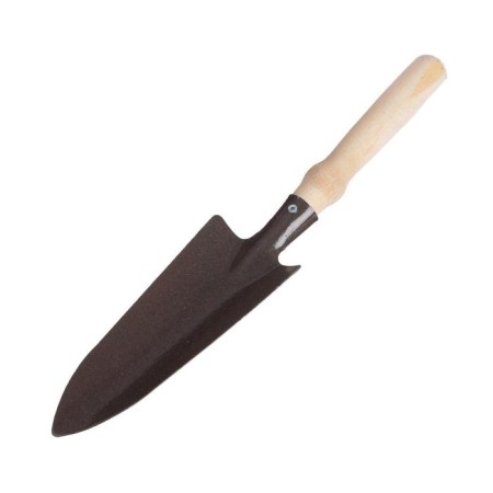 Supplostering scoop, length 35 cm, elongated, wooden handle, color mix-4