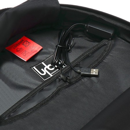 Youth backpack 39 x 30 x 17, ergonomic back, Devente Label 19l, + USB Gravity 7032438-16