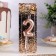 Candle in the Cake "European", number "2", 6 cm, pink gold