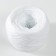 Yarn "for knitting washcloths" 100% polypropylene 300m/75 ± 10 g in the form of a ball (white matte)