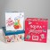 A set of gift boxes 3 in 1 "Soviet", 18 x 18 x 10–22 x 22 x 12 cm, New Year