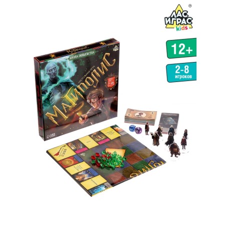 Board Economic Game "Magolis", 2-8 players, 12+