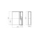 Bathroom Cabinet Mirror Iceberg Lilia 55, right