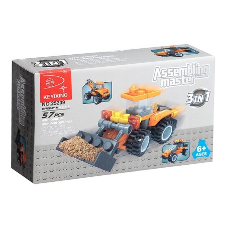 Constructor "Stroytechnics", 3 assembly options, 57 parts-3