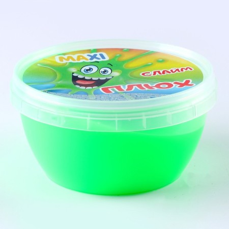 Slime Plus, container 350 gr., Green-2