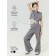 Children's pants Amarobaby Twice, height 146 cm, gray color