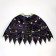 Carnival cape "terrible spider", length without a hood 60 cm