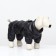 Kombinson for dogs with a slope "Moden", size 10 (DS 25, OG 34, Osh 24 cm), black