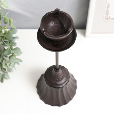 Cast iron candle for 1 candle "Rome" 30.5x11.8x11.8 cm-1