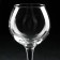Set of glass glasses for the wine "Eden", 210 ml, 3 pcs