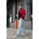 Jumper male ise, size 58, terracotta color