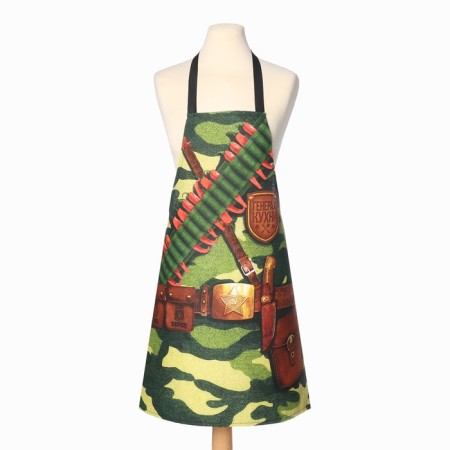 Kitchen kit “General of the kitchen”, an apron 60x70 cm, a tack 20x20 cm, a towel 35x60 cm-10