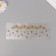 Sticker Plastic Straz "Choker Luxury" Gold 11.6x18 cm