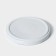 Canning cover, TO-82 mm, set 750 pieces, metal, white color