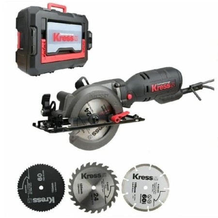 Mini-cycle saw Kress KU436P, 220 V, 710 W, 3700 rpm, d = 120 mm, case-1