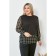 Female jumper, size 56, black color