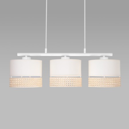Suspended lamp Paglia, 60W, E27, 70x20 cm-5