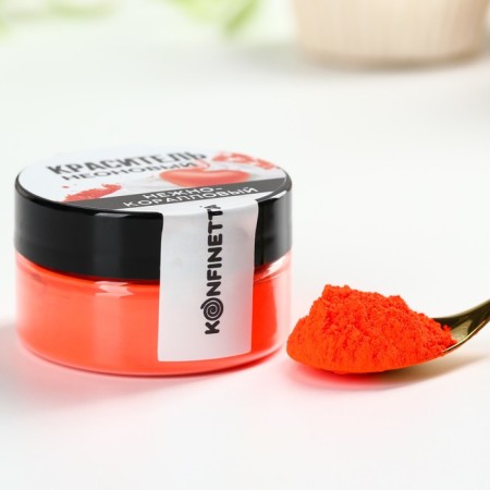 Dye neon konfinetta, gently coral, 7 g.-2