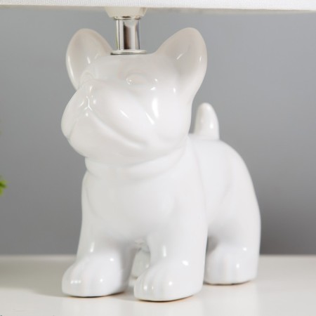 Bernard desktop 1x40W E14 wire-1,6m white 21x21x30cm-3
