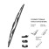 Winterbreaker brush 510 mm 20 "frame, 4 adapters AIRLINE AWB-K-510