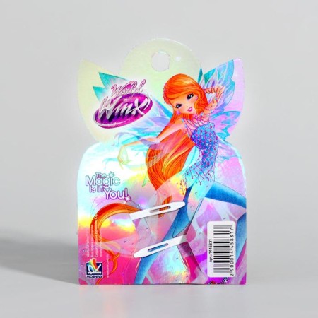 Hair hair clip, 2 pieces, Winx-3
