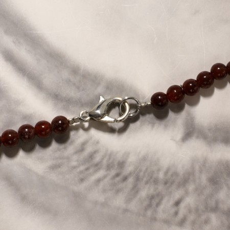 Beads ball No. 4 "Grenat", 50 cm-2