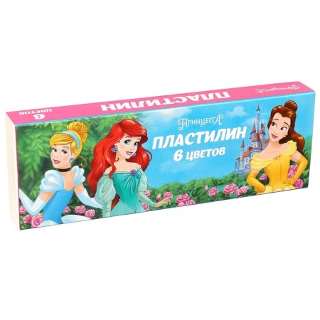 Plasticine 6 colors 90 g "Princess"-3