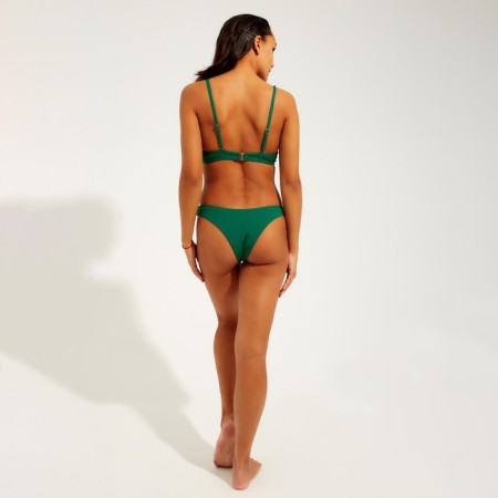 Swimsuit female separate minku color green, size 48-6
