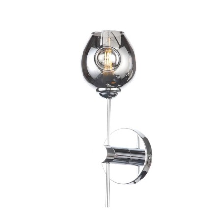 Wall lamp ST LUCE. SL1500.101.01. Fovia. 1x40 W, E14, 12x37 cm, color chromium