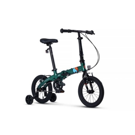 Bicycle 14 ’’ maxiscoo s007 standard, green color-1