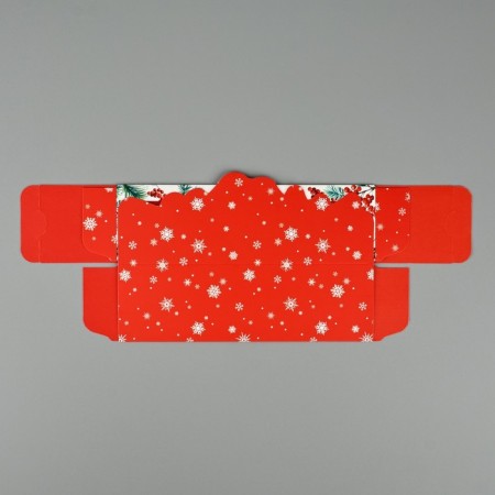 Box for Makarun "Bullfins", 18 x 5.5 x 5.5 cm, New Year-7
